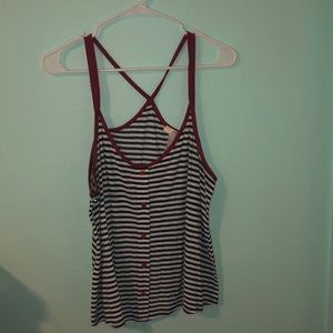 Racer back tank top